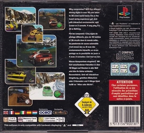 Total Drivin - PS1 (B Grade) (Genbrug)